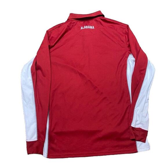 Alabama Crimson Tide | Men’s Large Long-Sleeve Polo Shirt - Picture 2 of 5